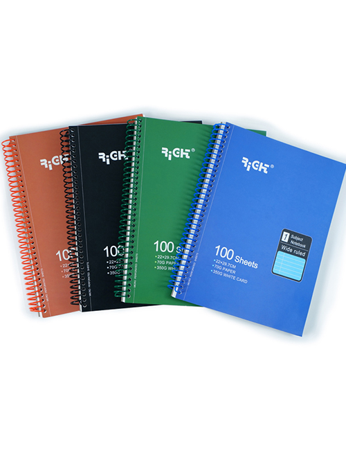 RT-20028 plastic spiral notebook 